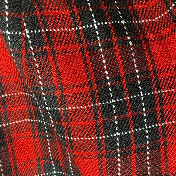 Zara Plaid Tweed Shorts - Picture 4 of 5